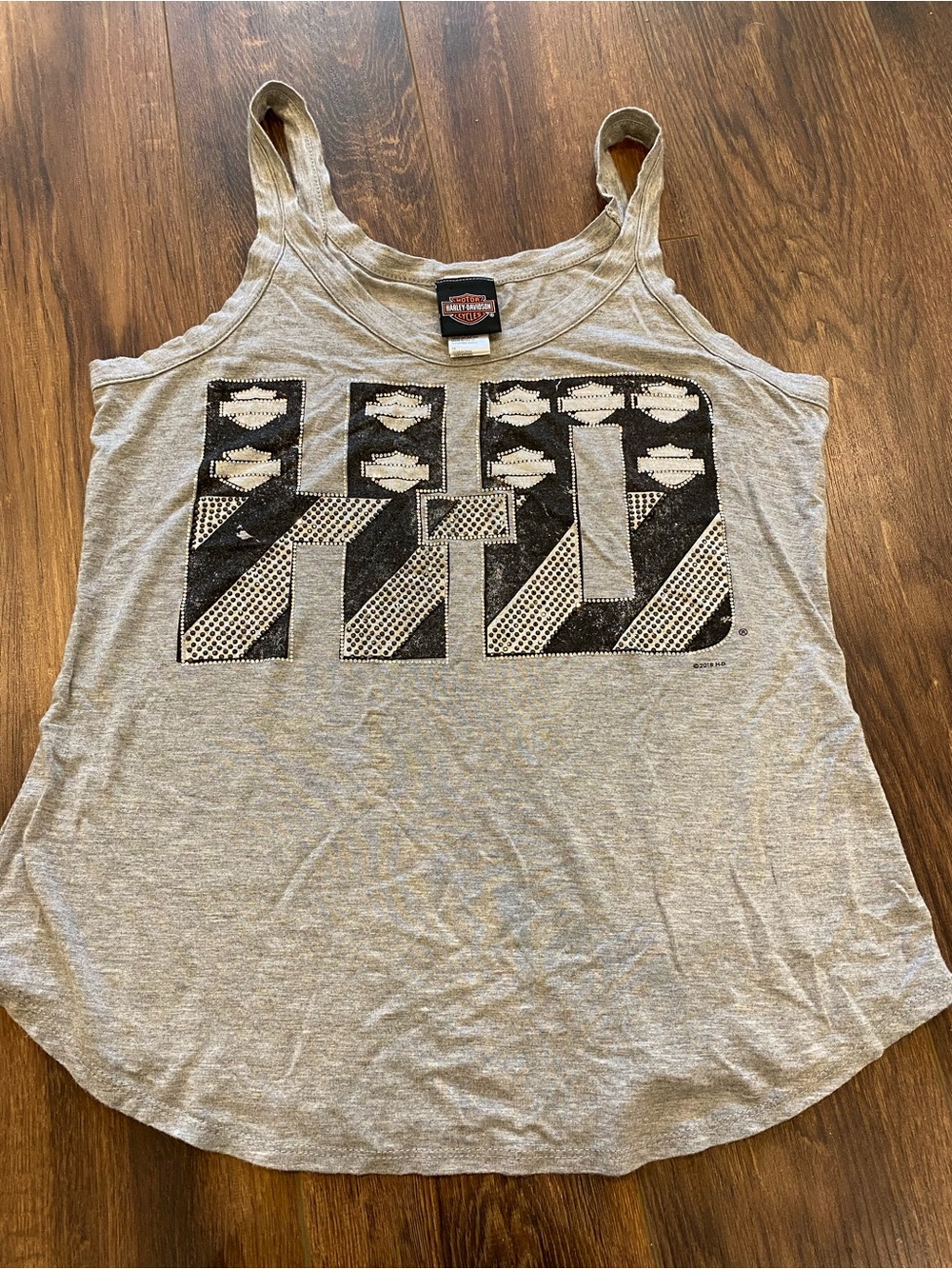 Harley-Davidson Rhinestone tank top size large